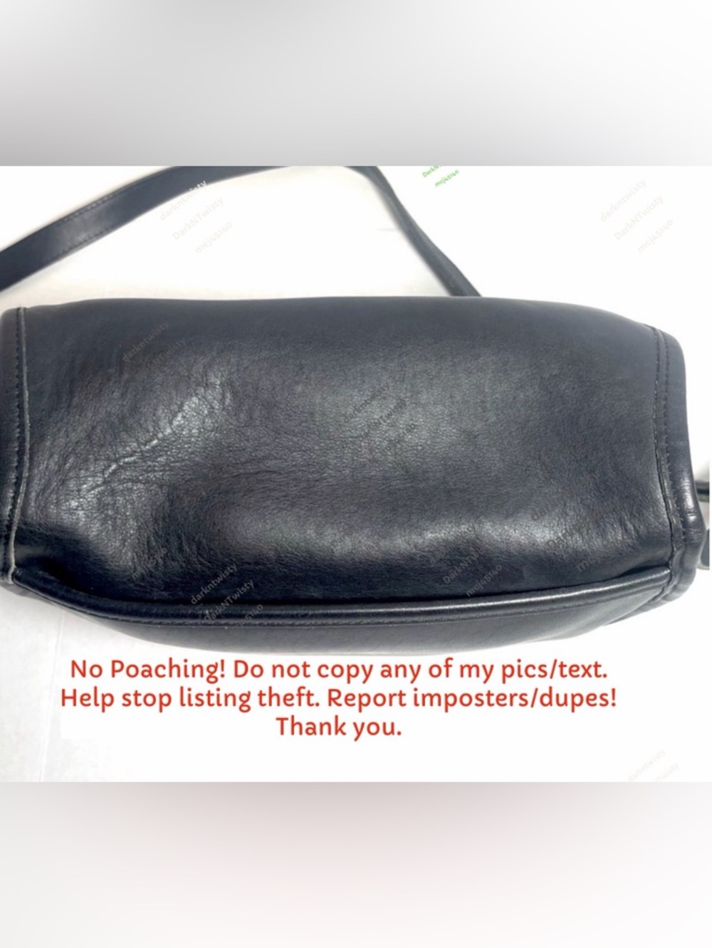 Vintage Coach Leather Prairie Bag Gorgeous! - Picture 6 of 15